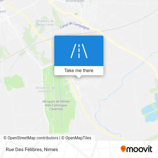 Rue Des Félibres map