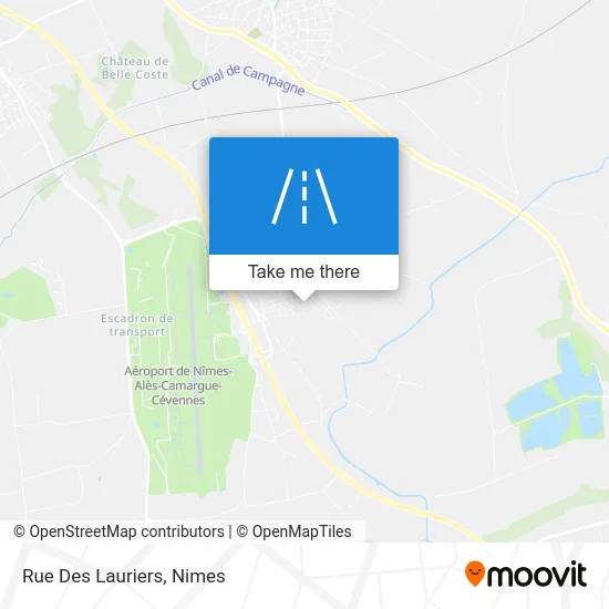 Rue Des Lauriers map