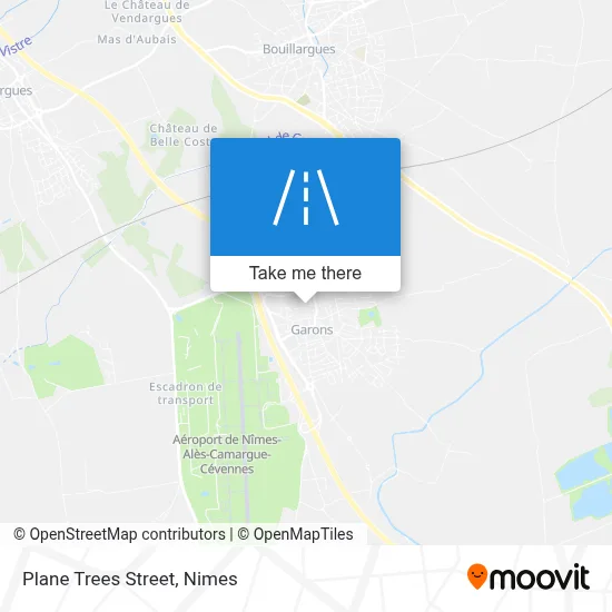 Rue Des Platanes map