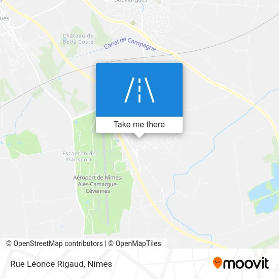 Rue Léonce Rigaud map