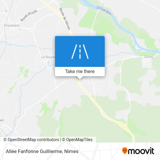 Allée Fanfonne Guillierme map
