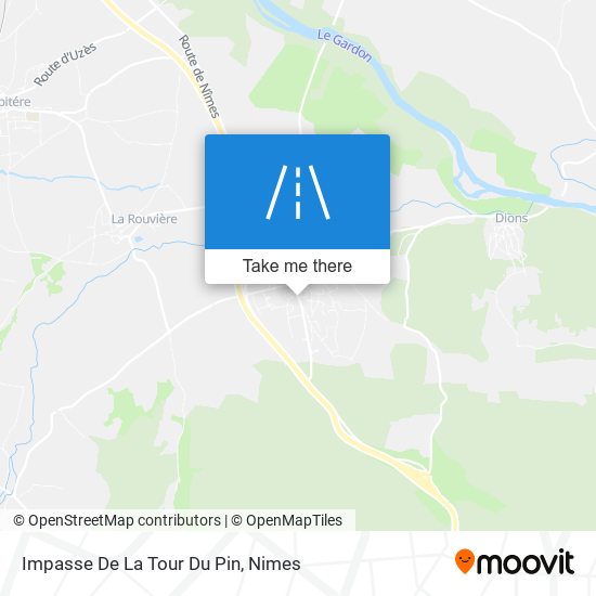 Impasse De La Tour Du Pin map