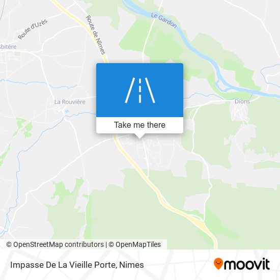 Impasse De La Vieille Porte map