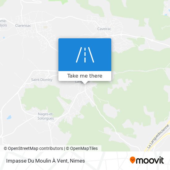 Mapa Impasse Du Moulin À Vent