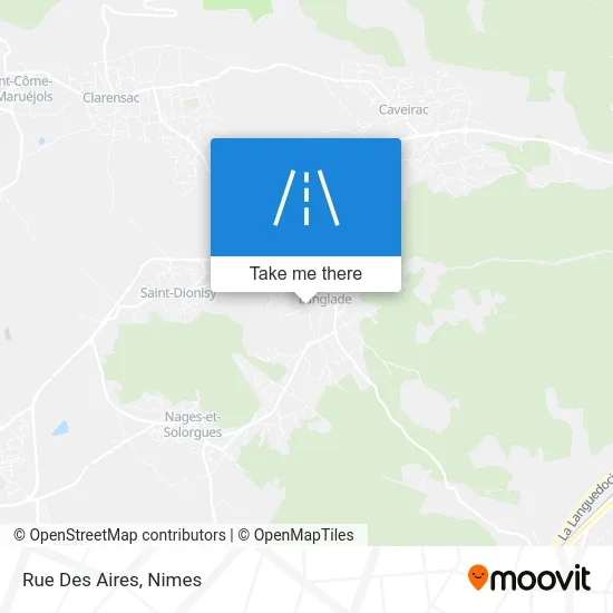 Rue Des Aires map