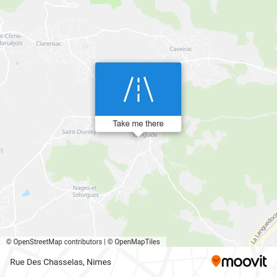 Rue Des Chasselas map