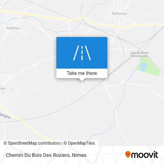 Chemin Du Bois Des Roziers map