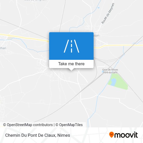 Chemin Du Pont De Claux map