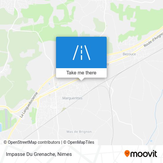 Impasse Du Grenache map