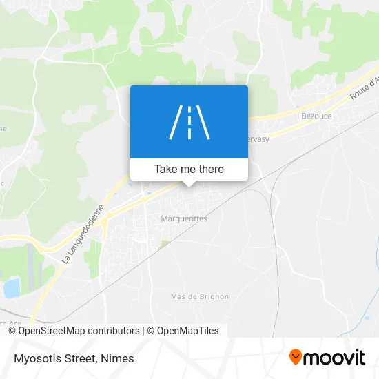 Rue Des Myosotis map