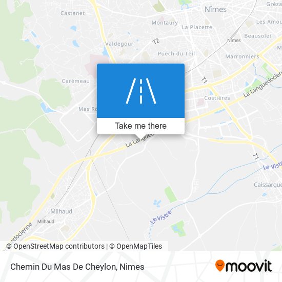 Chemin Du Mas De Cheylon map