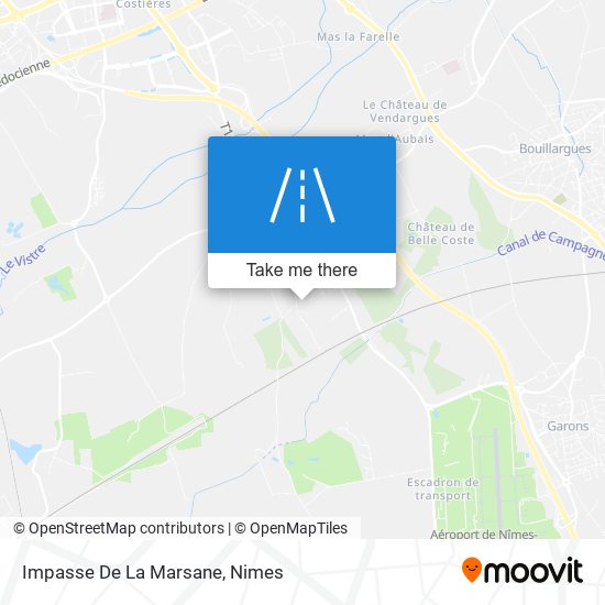 Impasse De La Marsane map