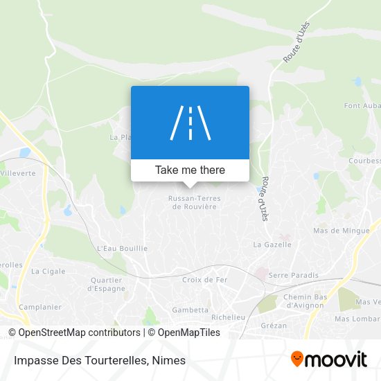 Impasse Des Tourterelles map