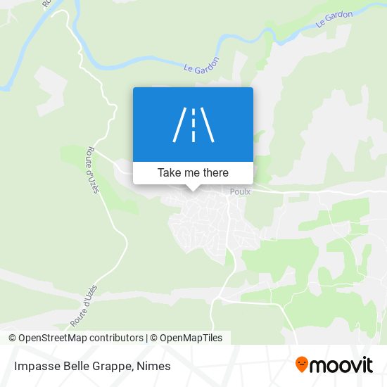 Impasse Belle Grappe map