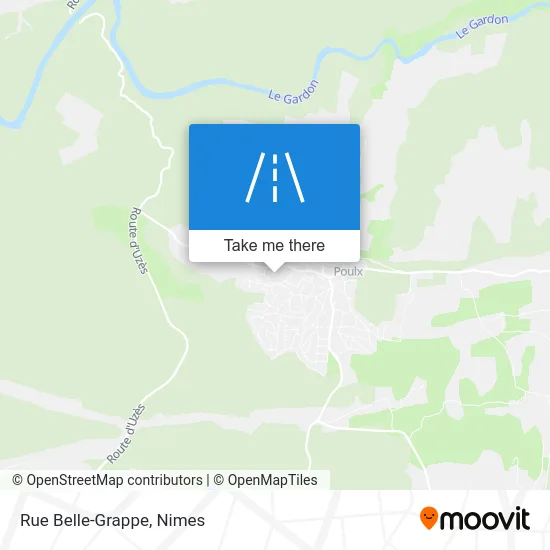 Rue Belle-Grappe map