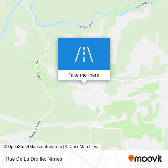 Rue De La Draille map