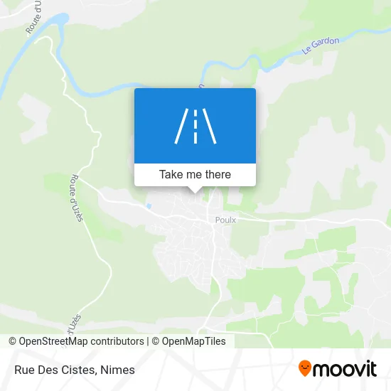 Rue Des Cistes map