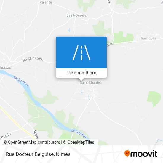 Rue Docteur Belguise map