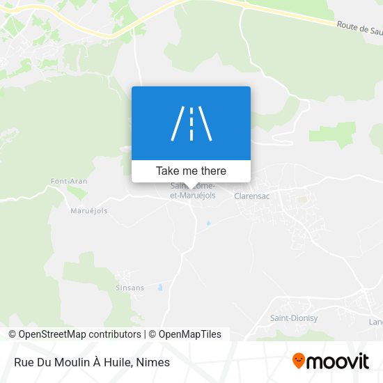 Rue Du Moulin À Huile map
