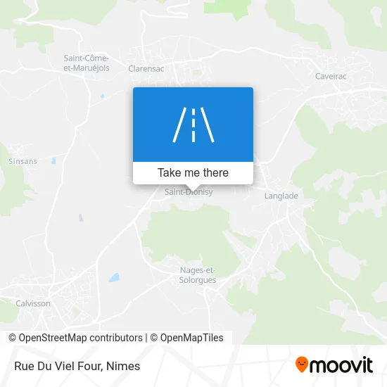 Rue Du Viel Four map