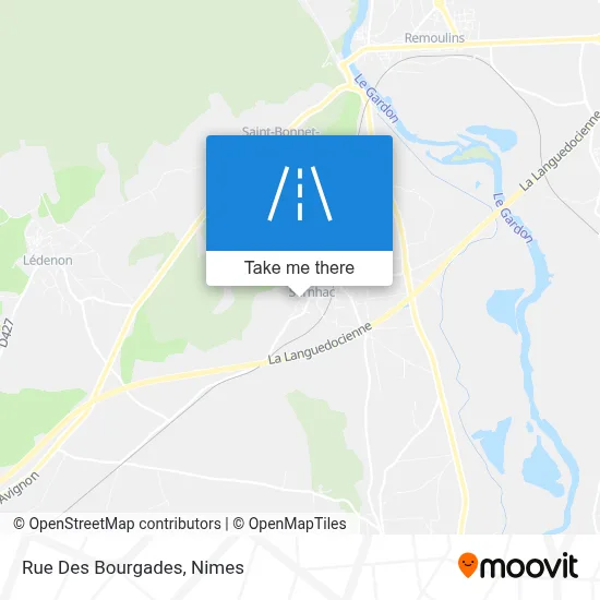 Rue Des Bourgades map