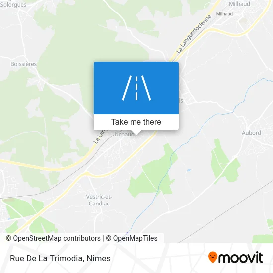 Rue De La Trimodia map