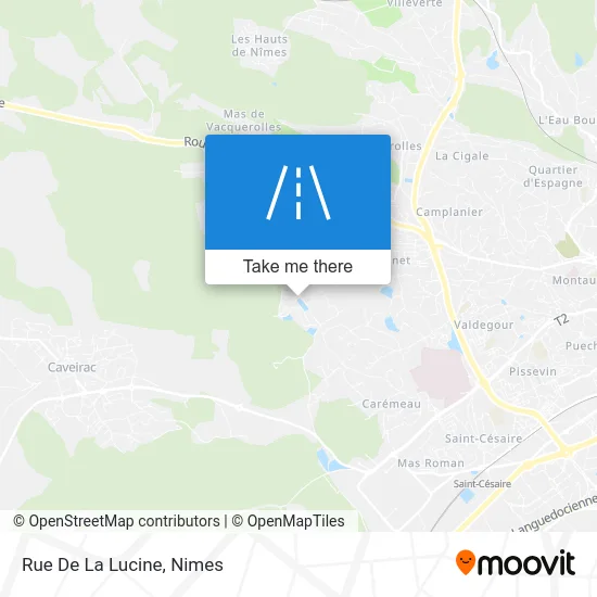 Rue De La Lucine map