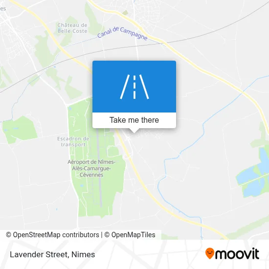 Rue De La Lavande map