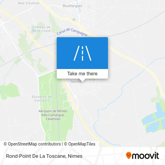 Rond-Point De La Toscane map