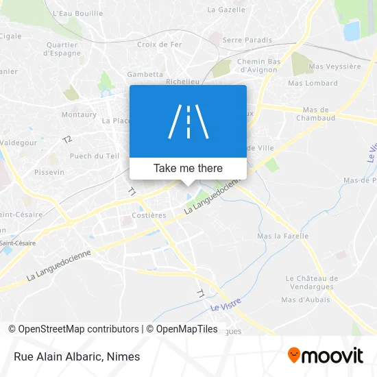 Rue Alain Albaric map