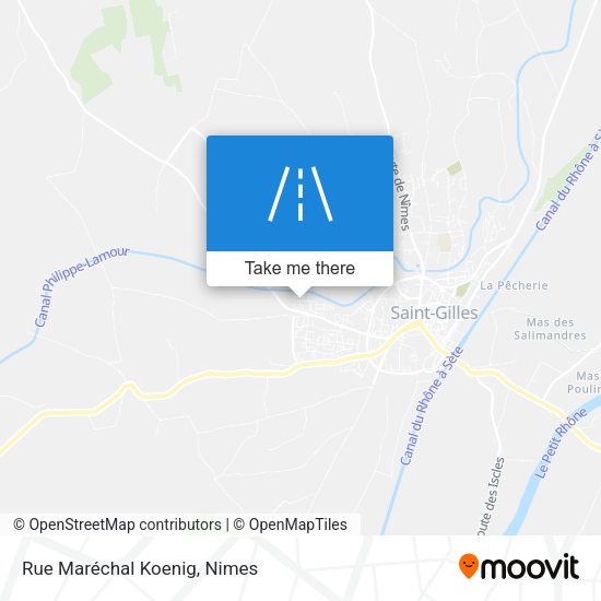 Rue Maréchal Koenig map
