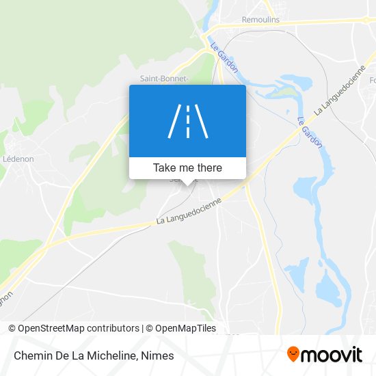 Mapa Chemin De La Micheline