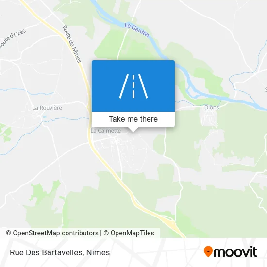 Rue Des Bartavelles map