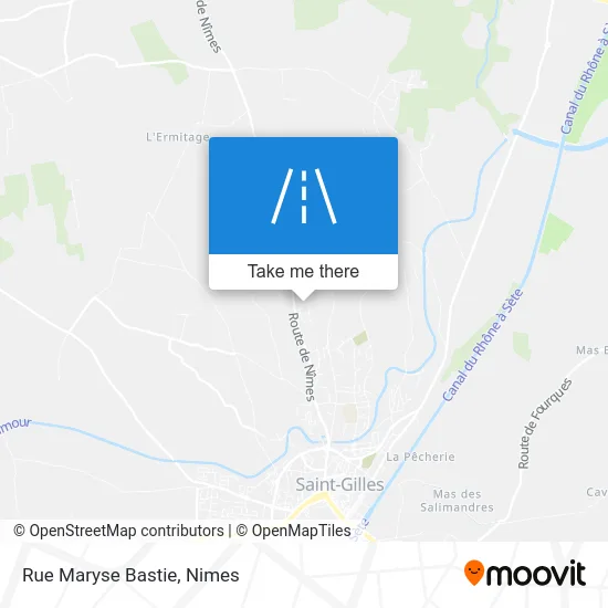 Rue Maryse Bastie map