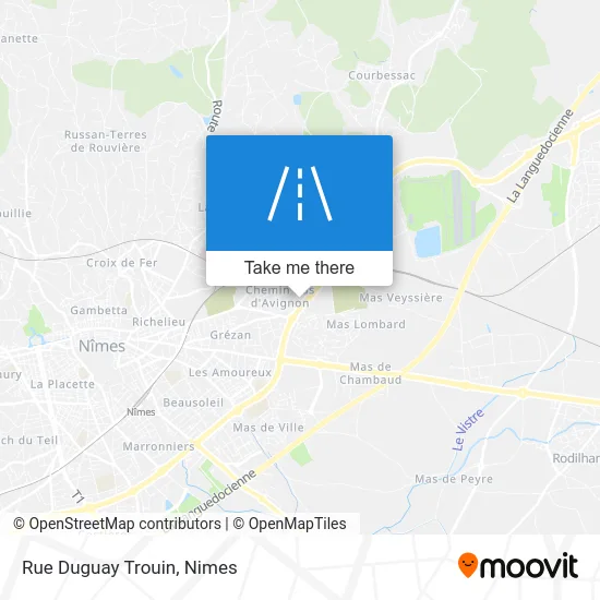 Rue Duguay Trouin map