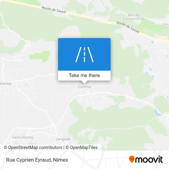 Rue Cyprien Eyraud map