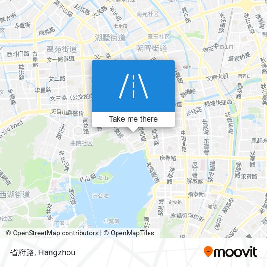 省府路 map