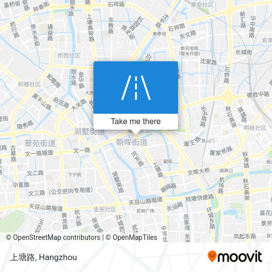 上塘路 map
