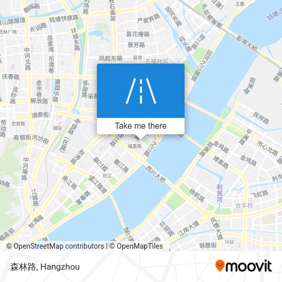 森林路 map