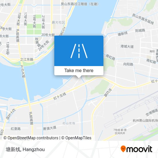 塘新线 map