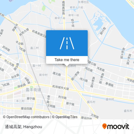 通城高架 map