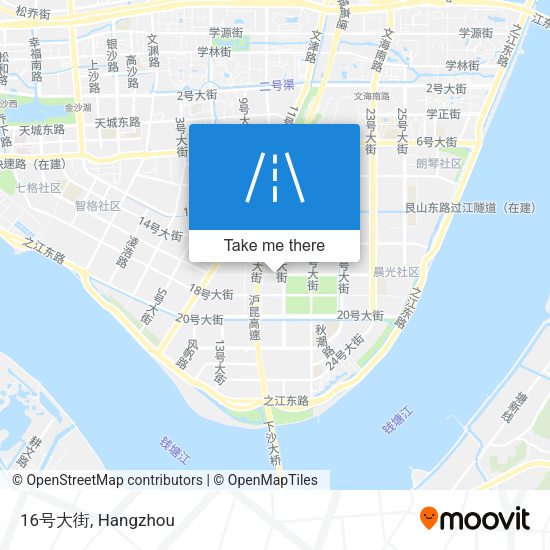 16号大街 map