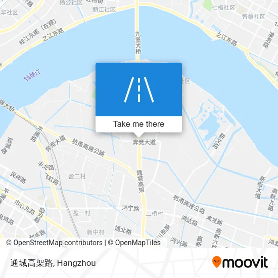通城高架路 map