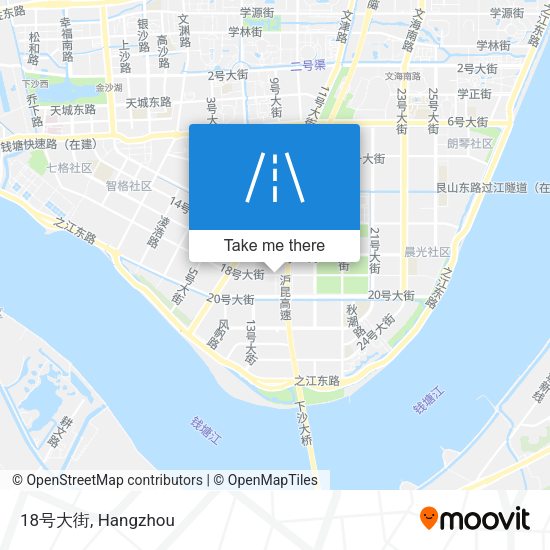 18号大街 map