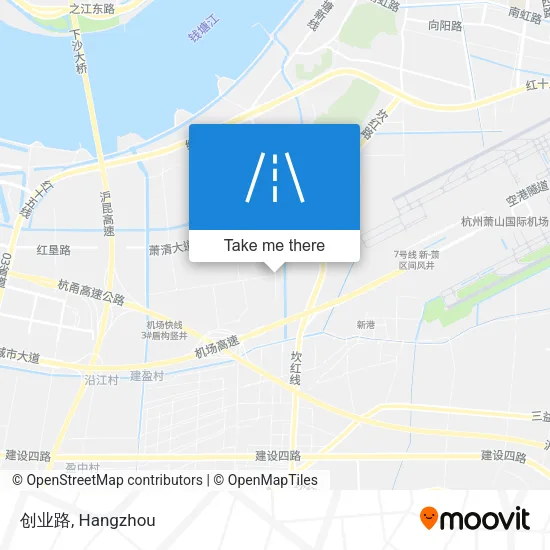 创业路 map