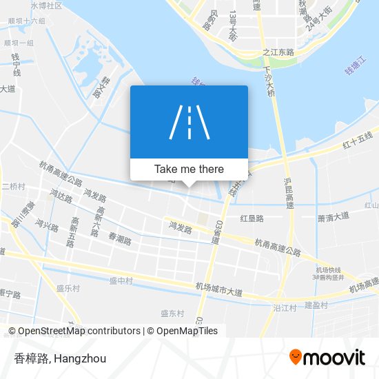 香樟路 map