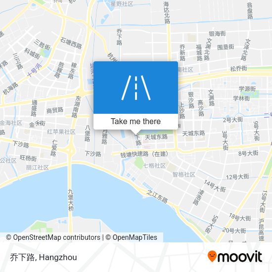 乔下路 map