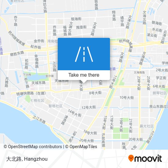 大北路 map