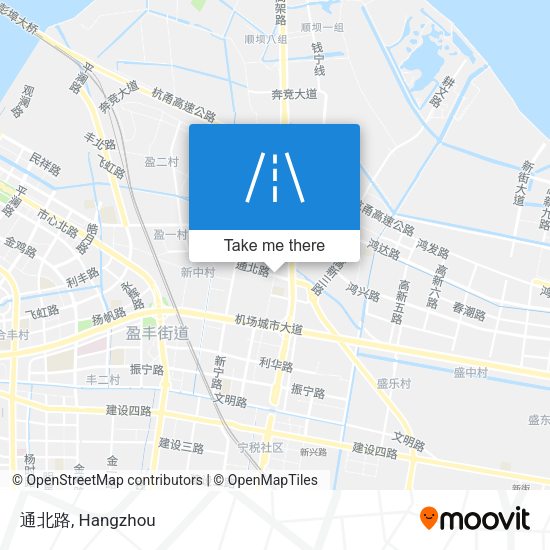 通北路 map
