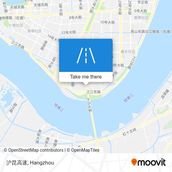 沪昆高速 map